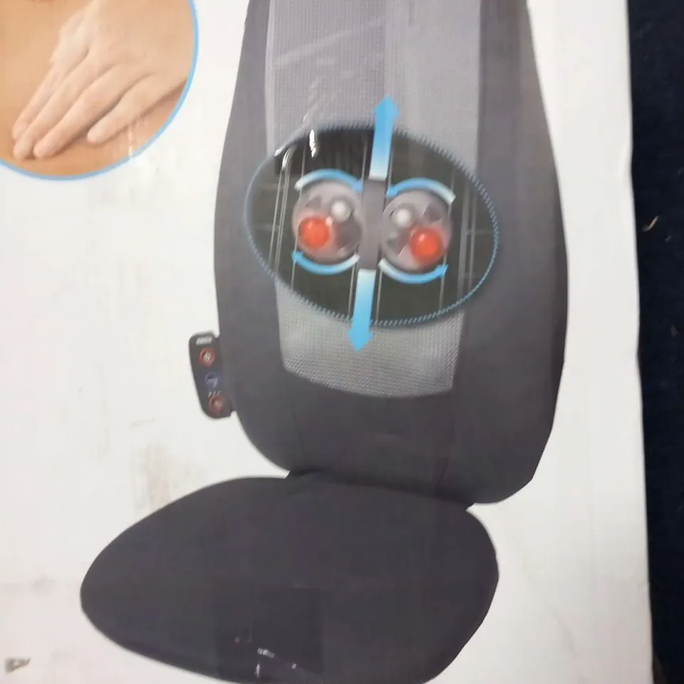 BOXED HOMEDICS SBM-179H SHIATSU MASSAGER WITH HEAT