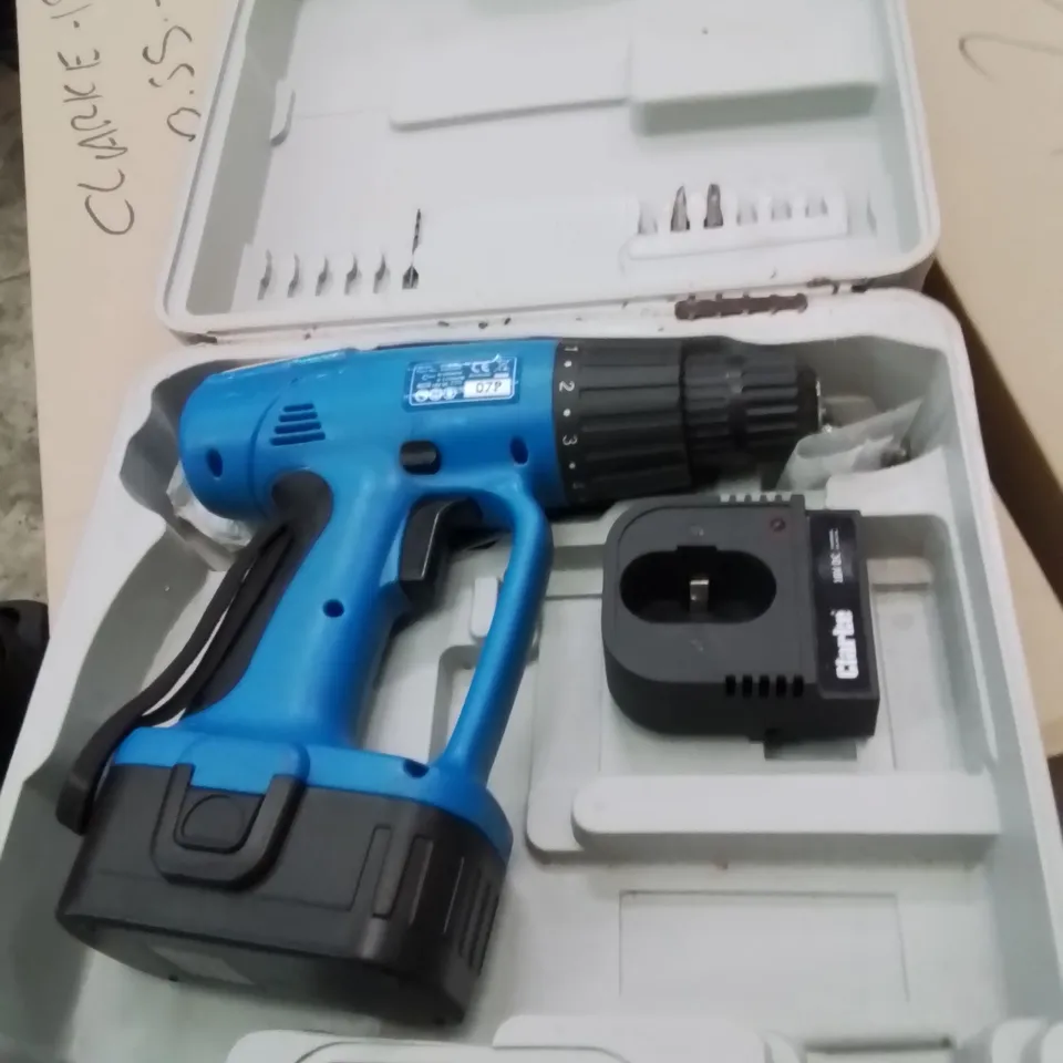 CLARKE CCD180 - 18V CORDLESS DRILL/DRIVER