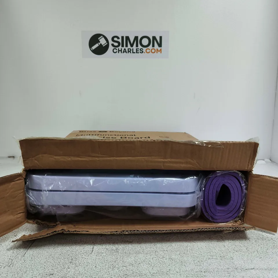 BLISS & BEYOND MULTIFUNCTIONAL EXERCISE BOARD – WITH NON-SLIP YOGA MAT