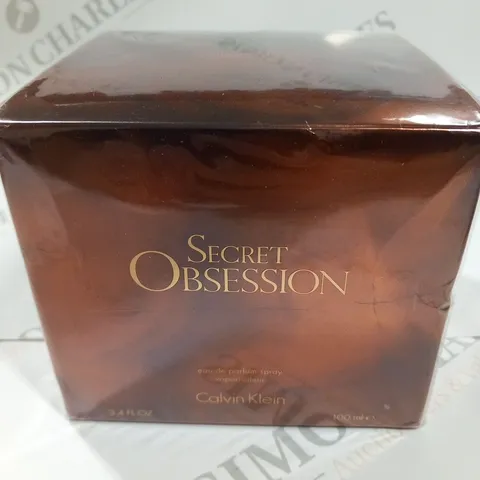 BOXED AND SEALED CALVIN KLEIN SECRET OBSESSION EAU DE PARFUM 100ML