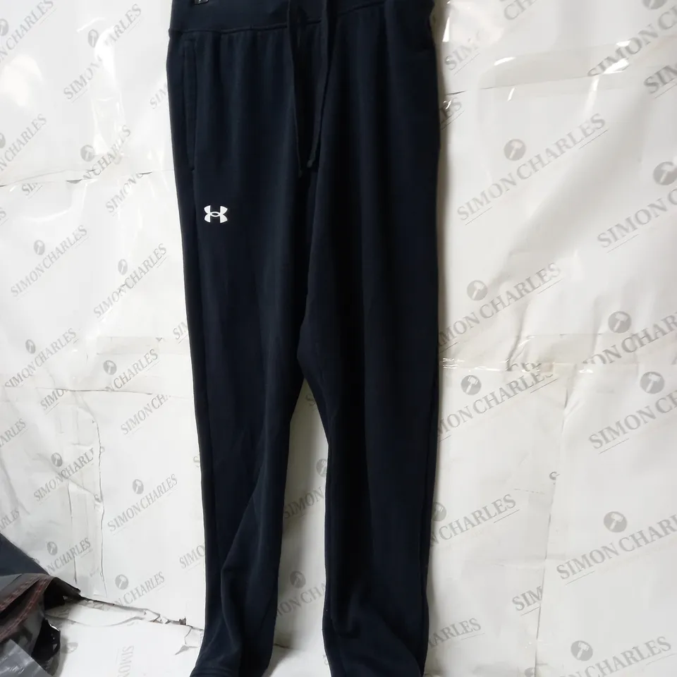 MEN'S UNDER ARMOUR PANTS BLACK SIZE MEDIUM