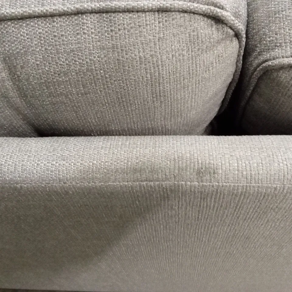 HALSTOW 2 SEATER FABRIC SOFA - SILVER RRP £729