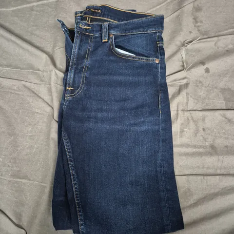 NUDIE JEANS CO LEAN DEAN 1 JEANS – DARK BLAST, SIZE 32R