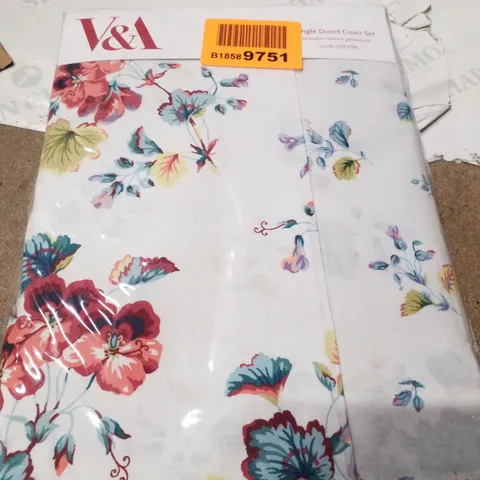 BRAND NEW SEALED SWEET GERANIUM DUVET SET COVER SINGLE