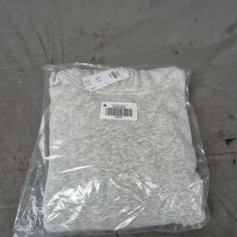 ABERCROMBIE & FITCH GREY HOODIE - SIZE M