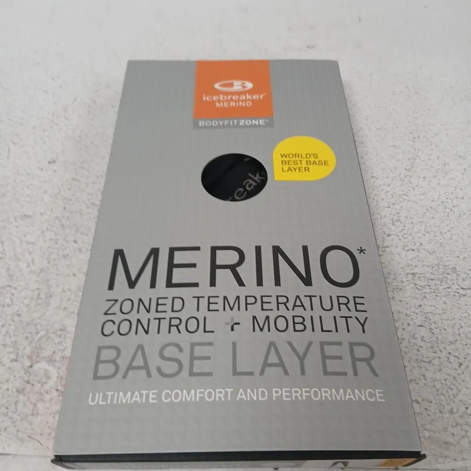 ICEBREAKER MERINO BASE LAYER WOMEN'S 150 ZONE LEGGINGS – BLACK/MINERAL, SIZE SMALL