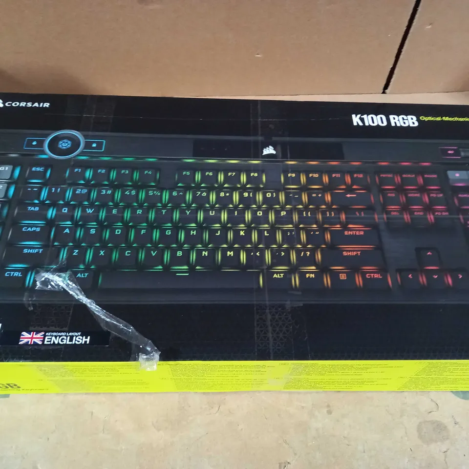 CORSAIR K100 RGB MECHANICAL GAMING KEYBOARD 