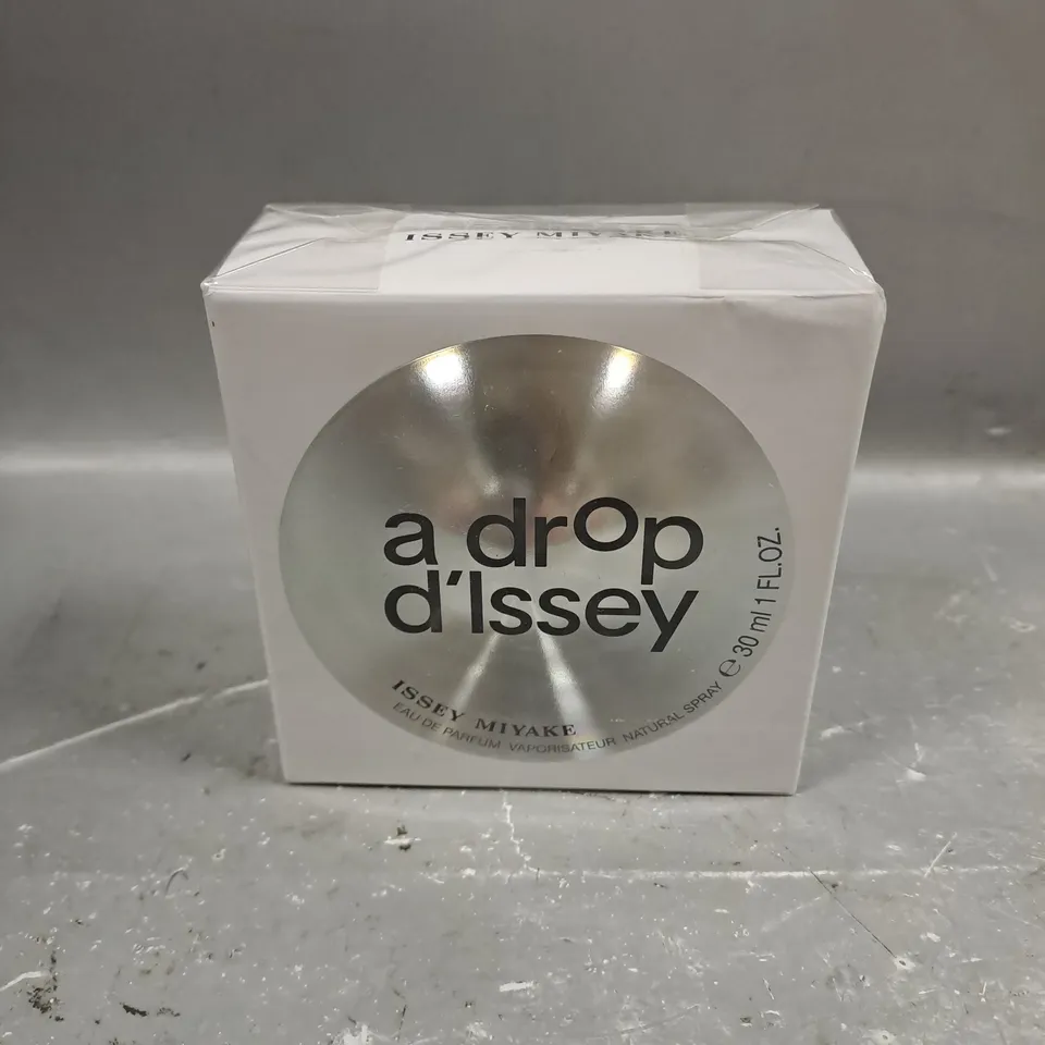 BOXED AND SEALED ISSEY MIYAKE A DROP D'ISSEY EAU DE PARFUM 30ML