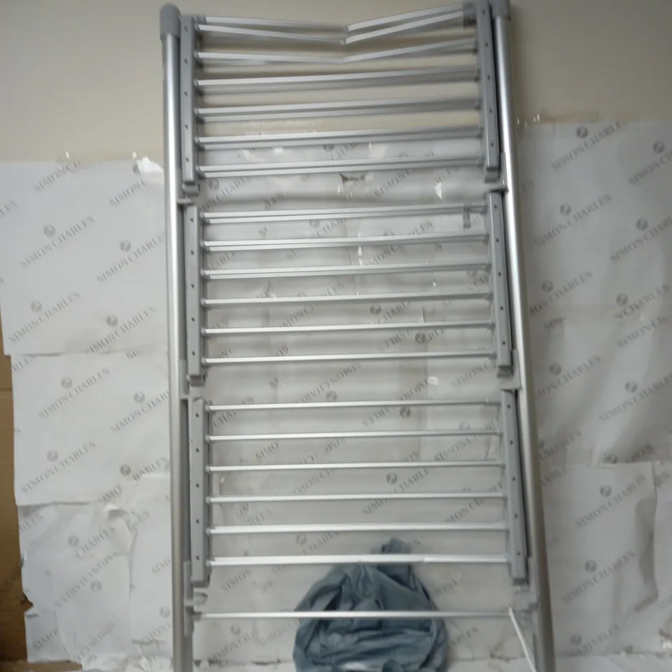 BOXED HEATED CLOTHING RACK - COLLECTION ONLY 