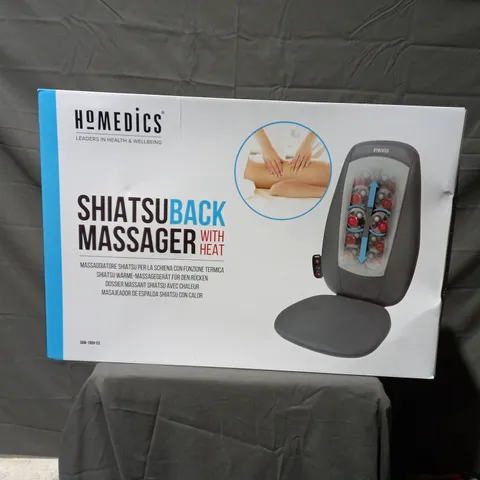 BOXED HOMEDICS SHIATSU BACK MASSAGER SBM-180H-EU
