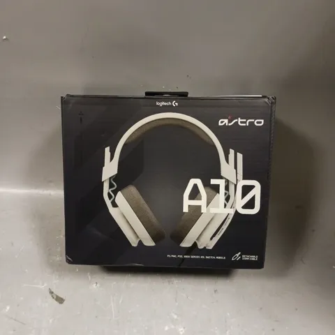 BOXED LEGITECH ARTRO A10 HEADPHONES IN WHITE