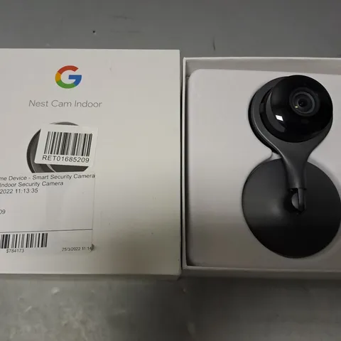 BOXED GOOGLE NEST CAM INDOOR 