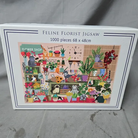 FELINE FLORIST JIGSAW PUZZLE – 1000 PIECES