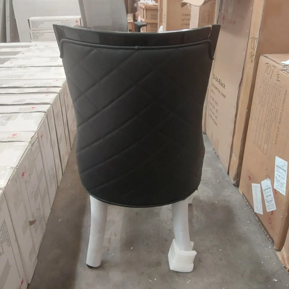 BOXED CARMELA DINING CHAIR IN BLACK
