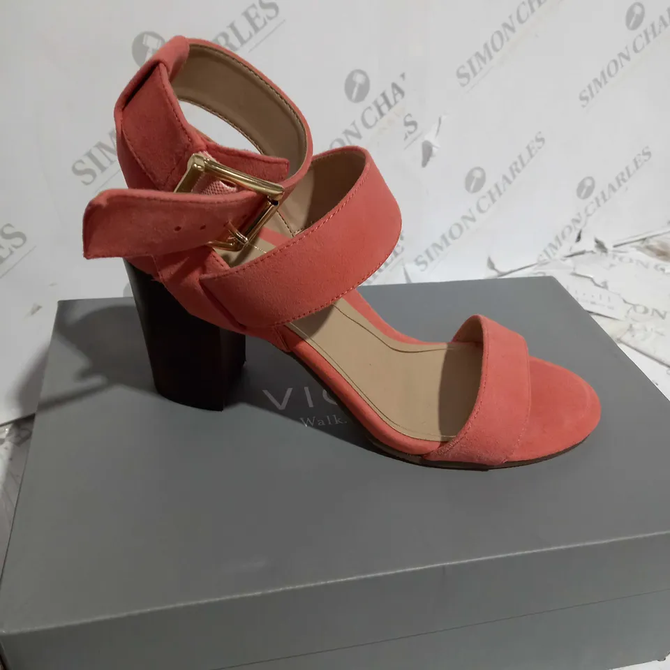 BOXED VIONIC CORAL HIGH HEELS - UK SIZE 7