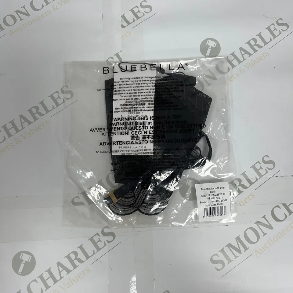 BLUEBELLA LUCINDA BRIEF IN BLACK SIZE 12