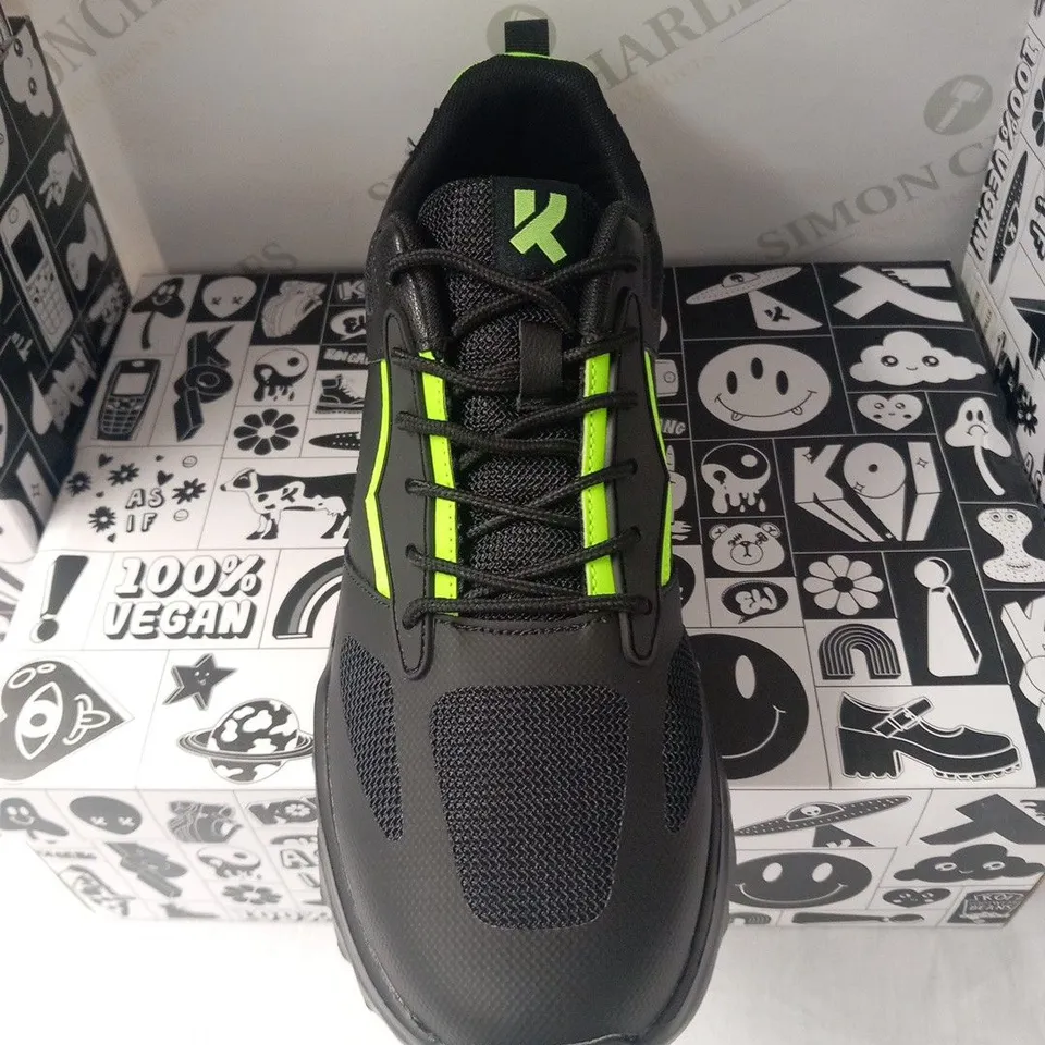 BRAND NEW BOXED PAIR OF KOI ACID RAVE CULTURE MEN'S TRAINERS SIZE 7