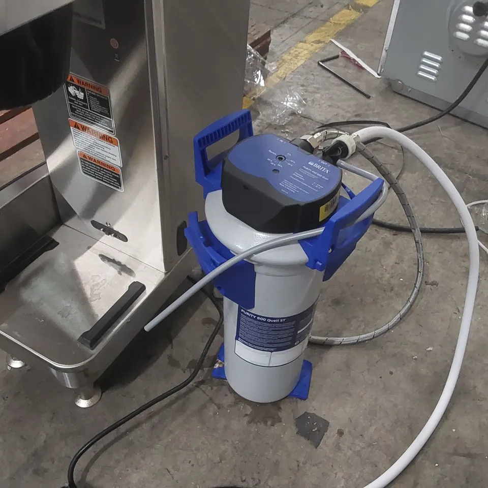 BUNN ICB INFUSION SERIES COFFEE BREWER WITH PURITY 600 QUELL ST CARTRIDGE