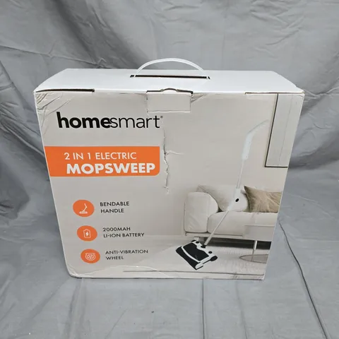HOMESMART 2 IN 1 ELECTRIC MOPSWEEP – BOXED