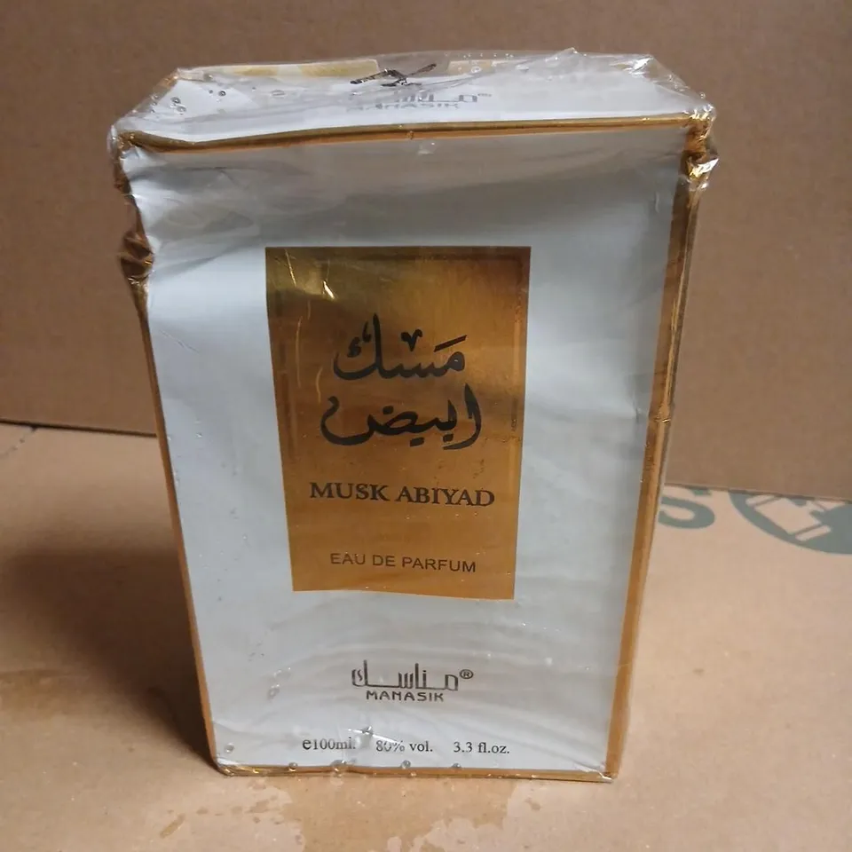 BOXED AND SEALED MUSK ABIYAD EAU DE PARFUM 100ML