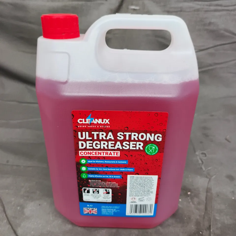CLEANUX ULTRA STRONG DEGREASER CONCENTRATE – 5L