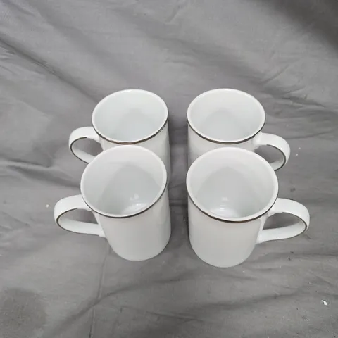 FAIRMONT & MAIN ETERNAL SILVER MUGS – SET OF 4