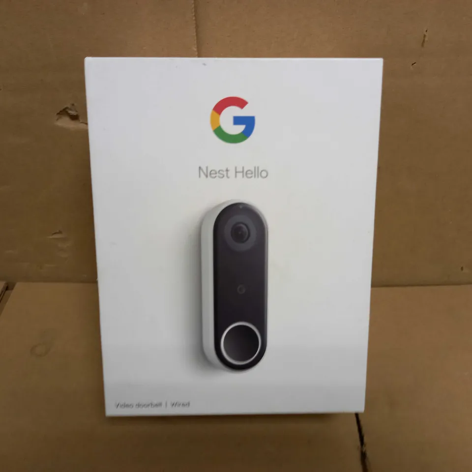 GOOGLE NEST HELLO VIDEO DOORBELL SYSTEM