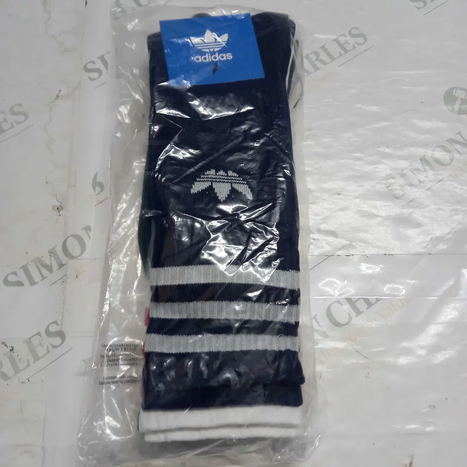 ADIDAS HIGH CREW SOCK - SIZE SMALL