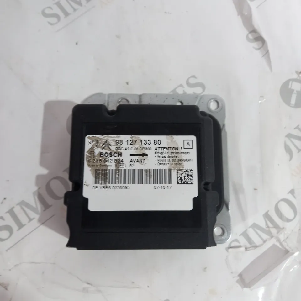 PEUGEOT 208 AIRBAG ECU 