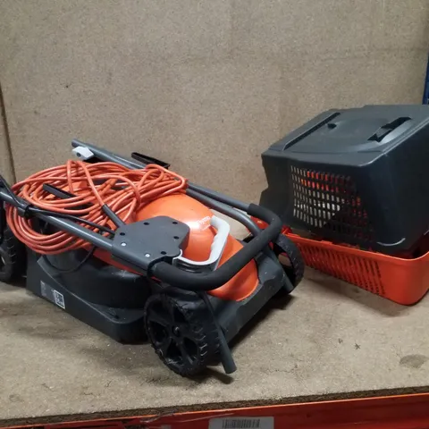 BOXED FLYMO SIMPLIMOW 320V ELECTRIC LAWNMOWER