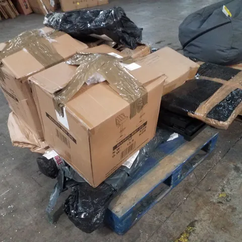 PALLET CONTAINING ASSORTED FURNITURE PARTS 