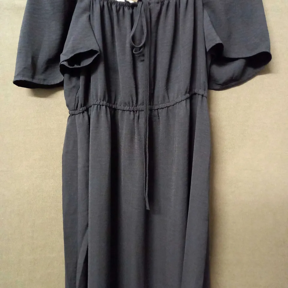 MAISON DE NIMES GYPSEY DRESS IN BLACK - SMALL