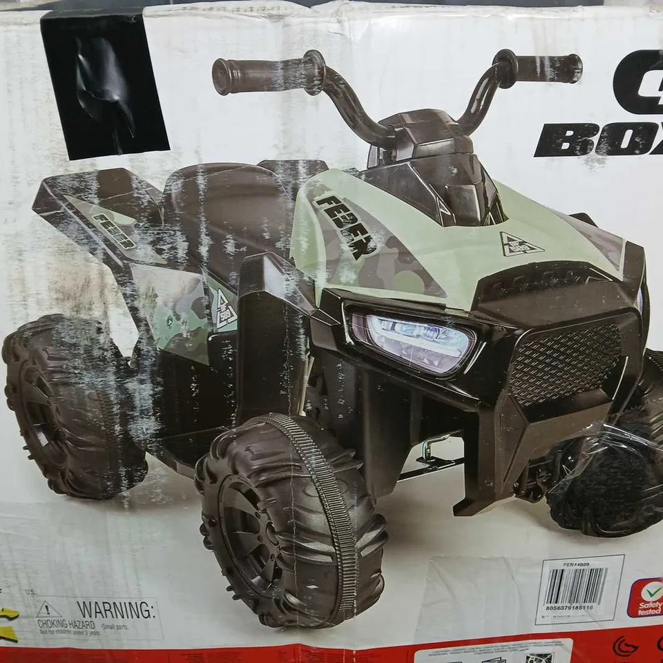 BOXED FEBER KIDS QUAD BIKE / COLLECTION ONLY 