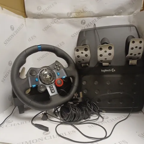 BOXED LOGITECH G29 DRIVING FORCE RACING WHEEL FOR PS5, PS4, PS3 AND PC