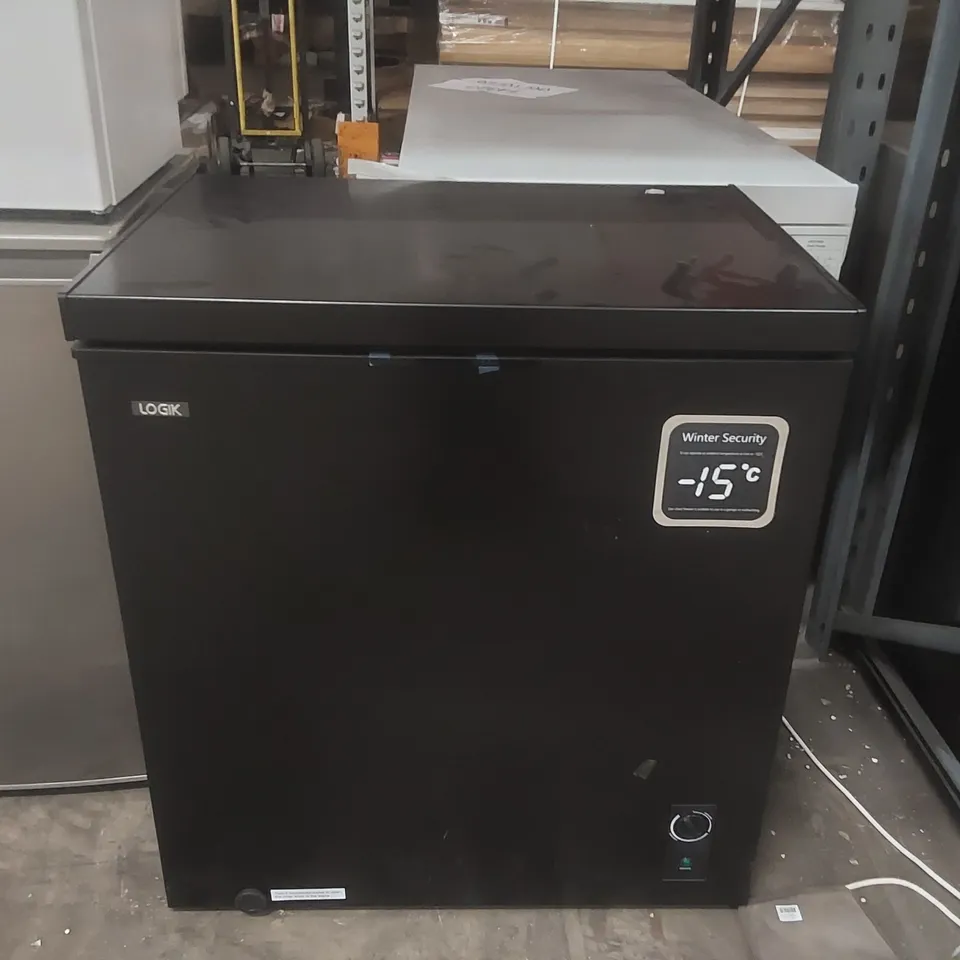 LOGIK L198CFB23 CHEST FREEZER - BLACK
