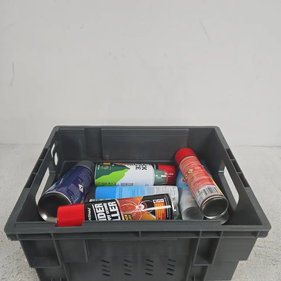 APPROXIMATELY 15 ASSORTED ITEMS INCLUDING ROCK FACE BODY SPRAY, CUSTOM SPRAY PAINT AND ROCK FACE ANTIPERSPIRANT DEODORANT