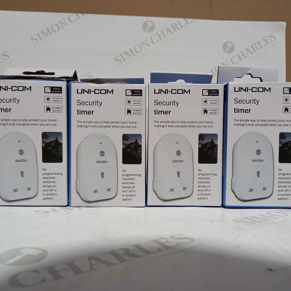 UNI-COM SET OF 4 SECURITY TIMERS