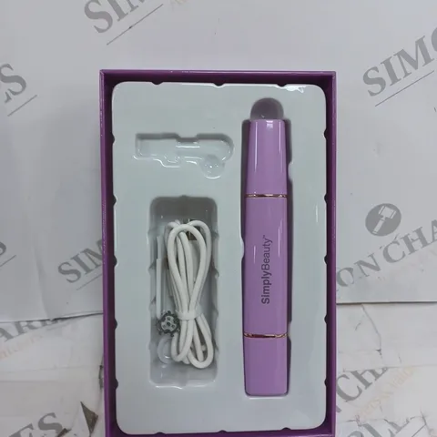 BOXED BEAUTY 2 IN 1 SUPER SMOOTH FACE & BROWS HAIR REMOVER, PURPLE