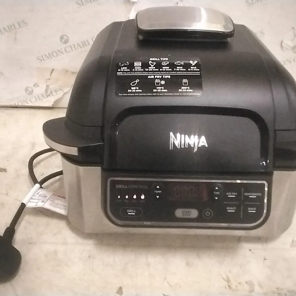 BOXED NINJA HEALTH GRILL & AIR FRYER