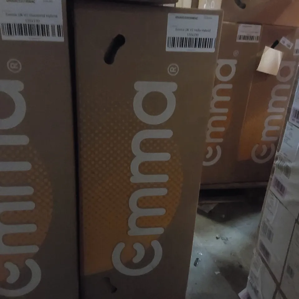BRAND NEW BOXED EMMA UK V2 HELIX HYBRID 150 x 200 KING SIZE MATTRESS