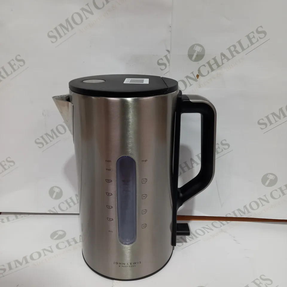 JOHN LEWIS ANYDAY 1.7L KETTLE, SILVER