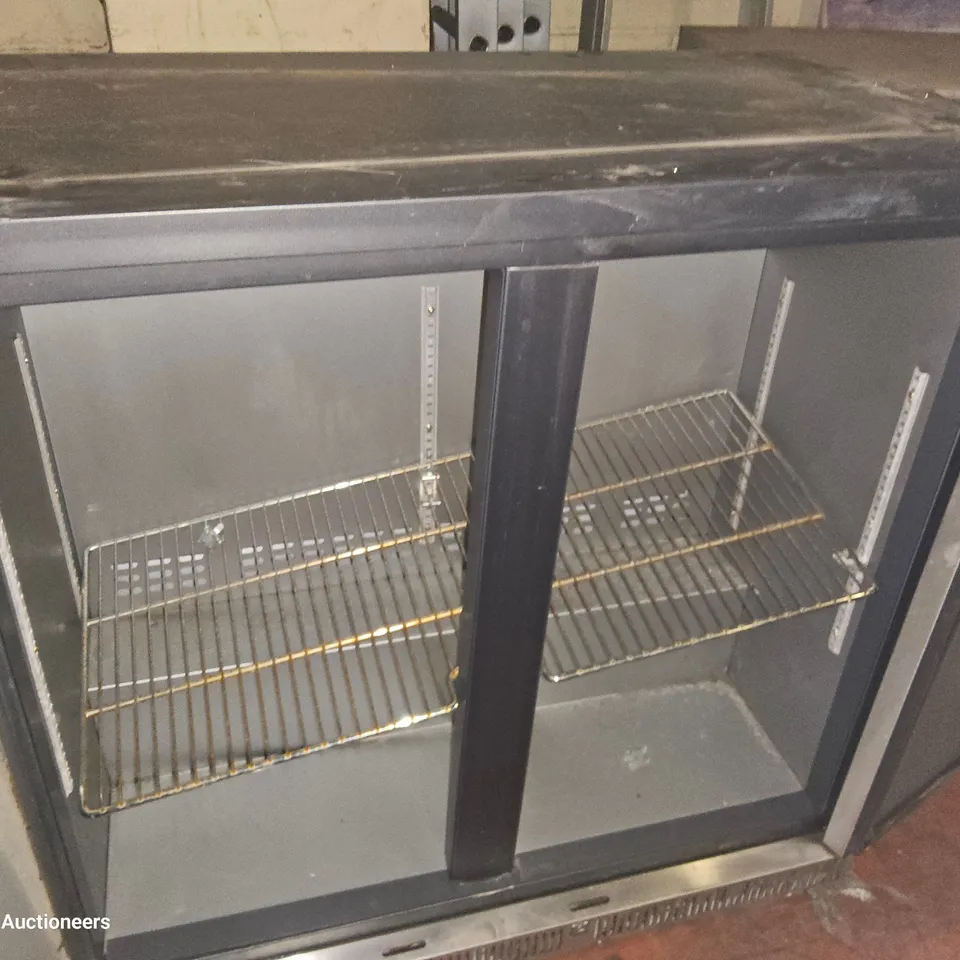 GAMKO DOUBLE DOOR UNDER COUNTER FRIDGE
