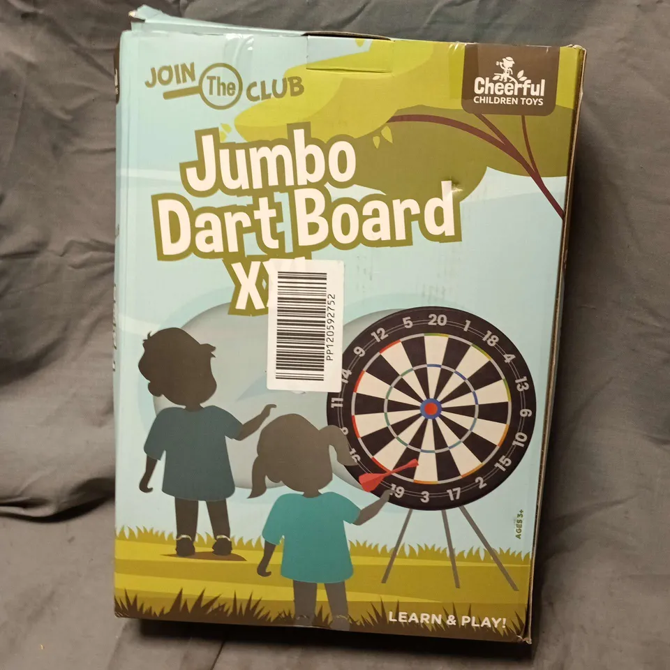 JUMBO DART BOARD – CHEERFUL CHILDREN TOYS (BOXED)