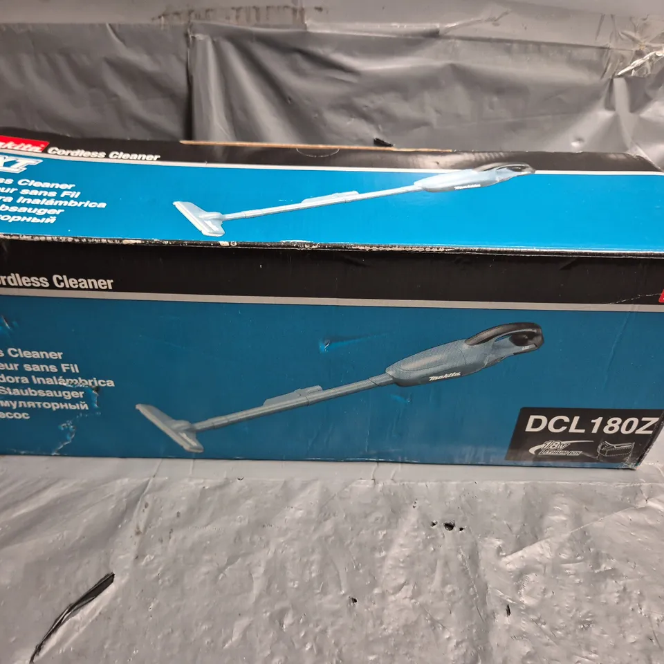 BOXED MAKITA LXT DCL180Z CORDLESS CLEANER