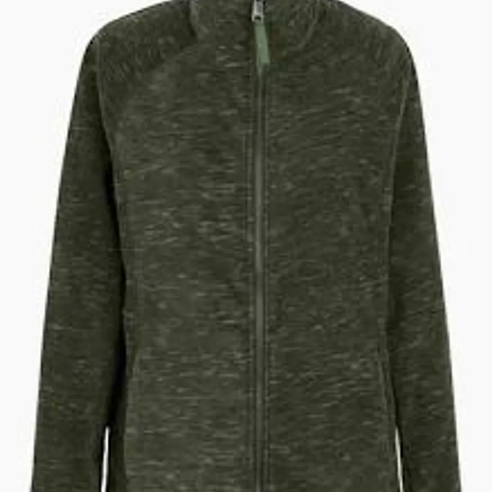 BRAND NEW REGATTA MAYSE FULL ZIP FLEECE IN DARK KHAKI - UK 8