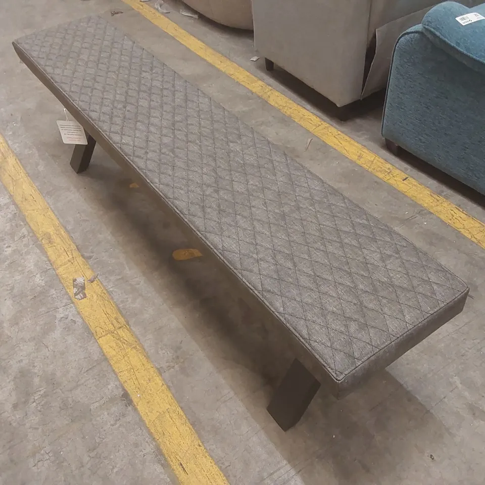 DESIGNER UPHOLSTERED DINING BENCH
