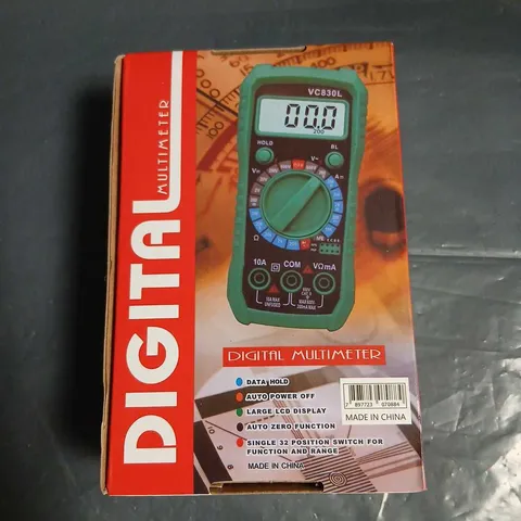 VC830L DIGITAL MULTIMETER – BOXED