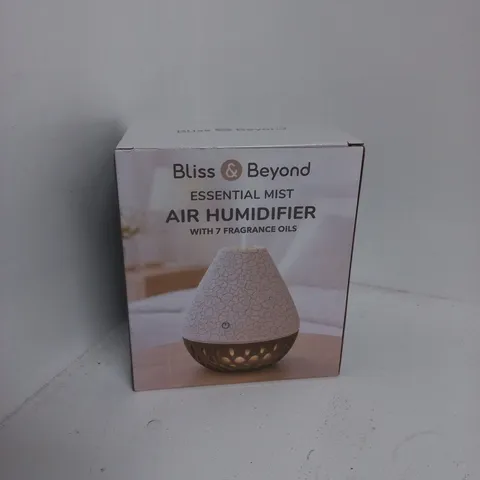 BLISS & BEYOND ESSENTIAL MIST AIR HUMIDIFIER – BOXED