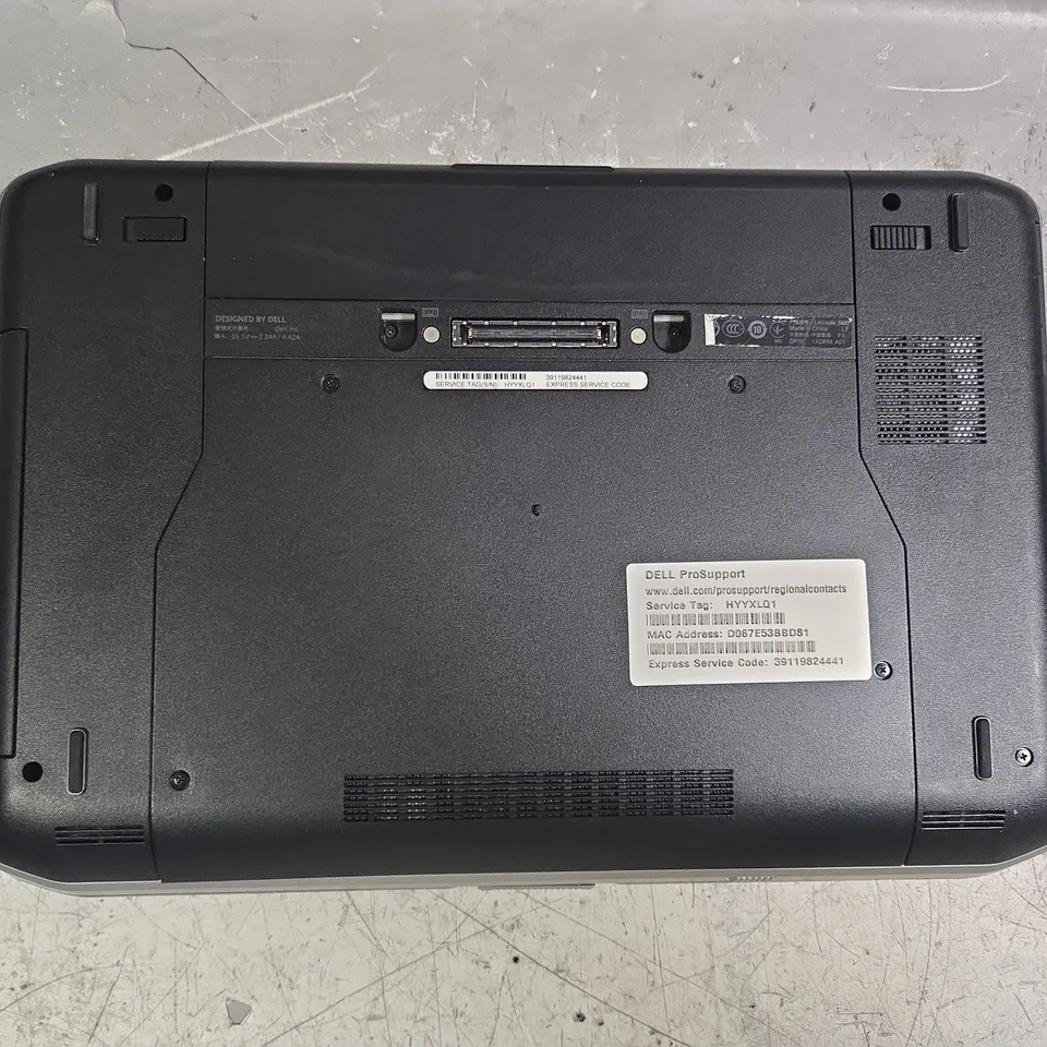DELL LATITUDE E5420 LAPTOP IN BLACK