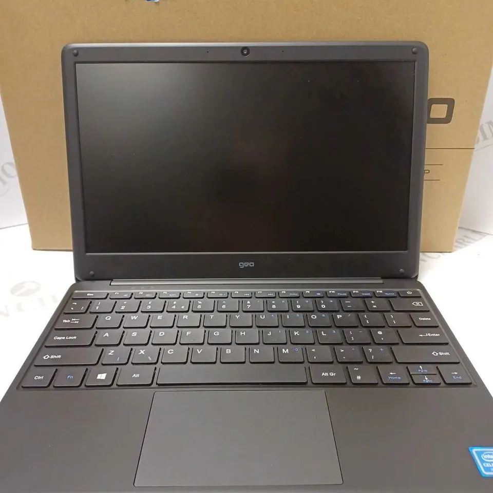 GEOBOOK 2E 12.5-INCH LAPTOP WINDOWS 10 INTEL CELERON 4GB RAM AC WI-FI 64GB EMMC